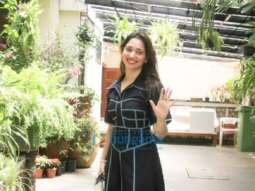 Photos: Tamannaah Bhatia spotted outside a salon in Bandra