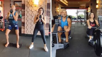 Preity Zinta works out with cricketer Shikhar Dhawan; use Tiger Shroff’s viral ‘Chhoti Bacchi Ho Kya’ dialogue as backdrop