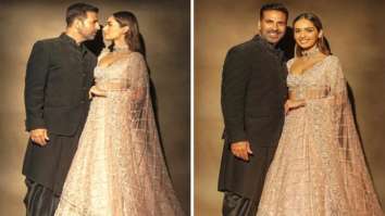 Prithviraj Trailer Launch: Akshay Kumar dons black asymmetrical kurta; Manushi Chillar exudes majestic aura in voluminous sparkly lehenga