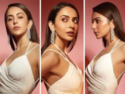 Rakul Preet Singh looks like a dream in white backless thigh-high slit gown for IWMbuzz digital awards 2022