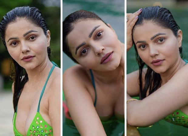 Rubina Khan Sex Vedio - Rubina Dilaik sets the internet ablaze in sizzling green bikini as she  takes a dip in the pool while vacationing in Goa : Bollywood News -  Bollywood Hungama