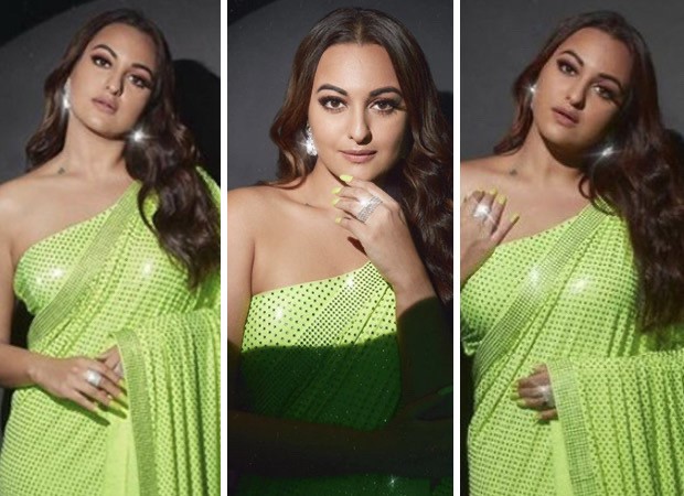X Video Sonakshi Sinha - Sonakshi Sinha is ethereal in fluorescent green saree with crystal  embellishments worth Rs 80,000 for Eid celebrations : Bollywood News -  Bollywood Hungama