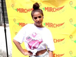 Spotted: Karan Kundrra and Poonam Pandey at Mirchi studio to shoot for Shaana Shardul