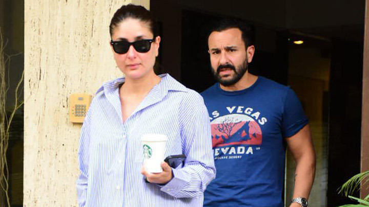 Spotted: Kareena Kapoor and Saif Ali Khan in Bandra, Mumbai