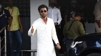 Spotted: Ranbir Kapoor and Ayan Mukerji at private airport as fly for Vizag to promote Brahmastra