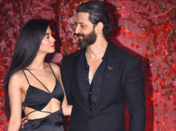 Hrithik Roshan and Saba Azad twin in black as they make red carpet debut as a couple at Karan Johar’s 50th birthday bash 