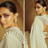Cannes 2022: Deepika Padukone is epitome of grace and elegance in Abu Jani & Sandeep Khosla custom pearls and crystal work ruffled saree for closing ceremony