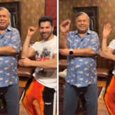 Varun Dhawan grooves with dad David Dhawan on Jugjugg Jeeyo's The Punjaabban Song, watch video 