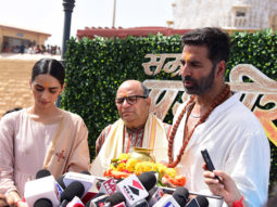 Akshay Kumar and the team of Samrat Prithviraj distribute 20 litres of milk to underprivileged people as bhog post Somnath temple darshan
