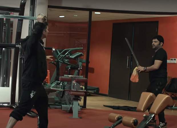 Watch: Kapil Sharma runs away from Akshay Kumar after he tries the actor’s 4 am workout routine