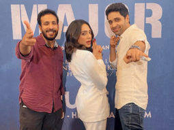 Sobhita Dhulipala shares some fun BTS of the promotions for her upcoming Pan- India Film Major