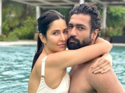 Katrina Kaif hugs Vicky Kaushal in a swimming pool; says, “Me and mine”