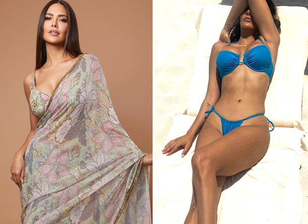 Heating it up this summer is Esha Gupta in a blue bikini, fans can’t get over this Aashram 3 seductress’ avatar!