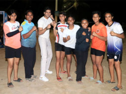 Abhimanyu Dassani, former national level handball player, meets Indian handball team as they qualify for the World championship for the first time