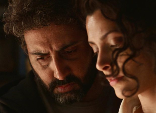 Abhishek Bachchan and Saiyami Kher star in first look of R. Balki's Ghoomer, see photo