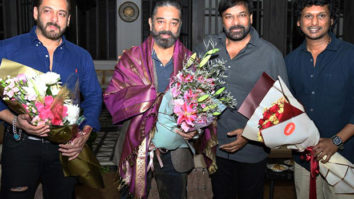 Chiranjeevi honours Kamal Haasan after the success of Vikram; Salman Khan joins them