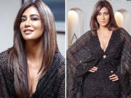 Chitrangada Singh casts a spell in a beautiful black body-con shimmery gown