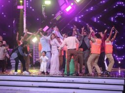 Mouni Roy, Remo D’Souza, and Sonali Bendre groove to ‘Zingaat’ with BMC workers on the sets of DID L’il Masters Season 5