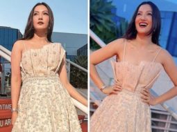 Gauahar Khan exudes charm in ivory net gown worth ₹2.15 Lakh at Cannes