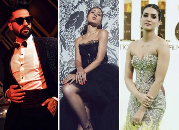 IIFA Awards 2022 : Kriti Sanon, Vicky Kaushal and Sara Ali Khan and more turn heads at green carpet.