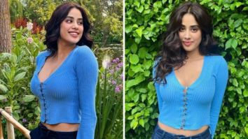 Janhvi Kapoor seen in good spirits relaxing by the nature