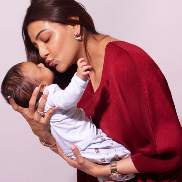 Kajal Aggarwal shares adorable picture with son Neil after celebrating her 37th birthday: 'With my little bubs' Kajal Aggarwal shares adorable picture with son Neil after celebrating her 37th birthday: 'With my little bubs'