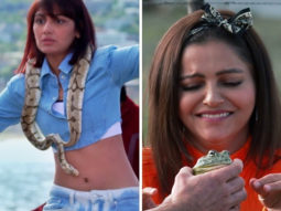 Khatron Ke Khiladi 12: Sriti Jha walks on a tightrope with snake around her neck; Rubina Dilaik kisses a frog in new promos from Rohit Shetty’s show 