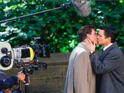 Maestro: Bradley Cooper and Matt Bomer share a kiss on New York set of Leonard Bernstein biopic
