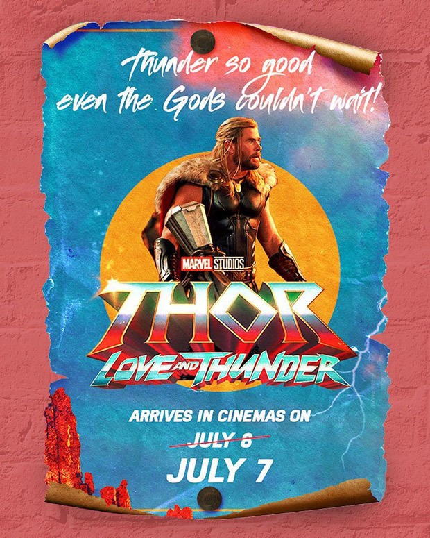 Marvel to release Chris Hemsworth starrer Thor: Love and Thunder on July 7 in India, a day before US release 
