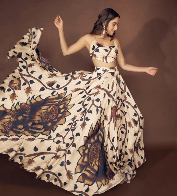 Nushrratt Bharuccha amps up fashion game in floral skirt set worth Rs. 27,500 for Janhit Me Jari promotions 
