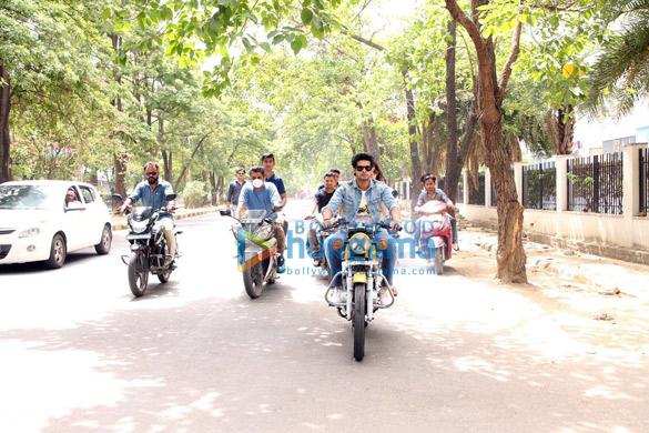photos abhimanyu dassani and shirley setia snapped promoting their film nikamma in lucknow 3