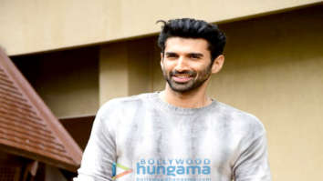 Photos: Aditya Roy Kapur promotes Rashtra Kavach OM in Mumbai