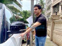 Photos: Arbaaz Khan spotted in Bandra