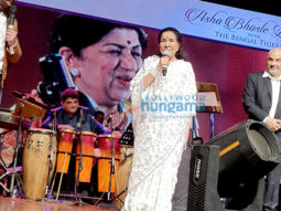 Photos: Asha Bhosle snapped at Asha Bhosle Live with the Bengal Tigers event