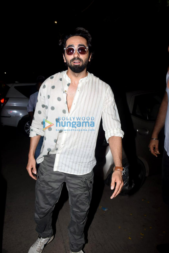 Photos: Ayushmann Khurrana and Avneet Kaur snapped in Juhu