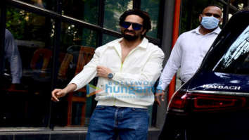 Photos: Ayushmann Khurrana snapped at Maddock Films’ office in Santacruz