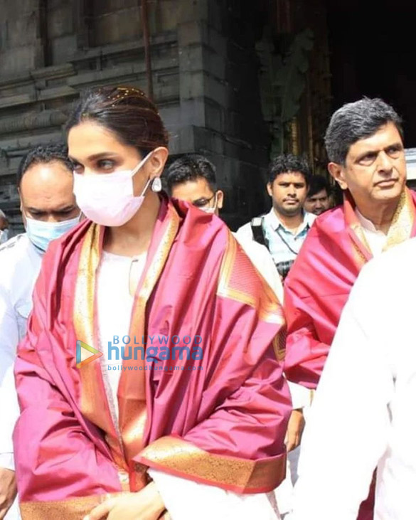 photos deepika padukone visits tirupati temple with her father on his birthday 6