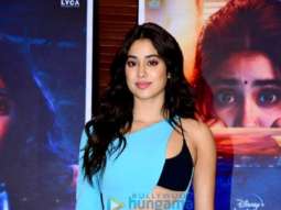 Photos: Janhvi Kapoor snapped at Good Luck Jerry poster launch