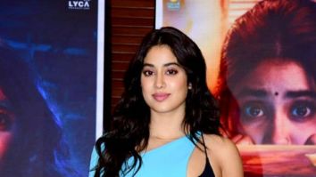 Photos: Janhvi Kapoor snapped at Good Luck Jerry poster launch