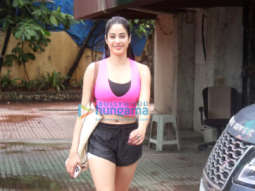 Photos: Janhvi Kapoor spotted outside a pilates studio
