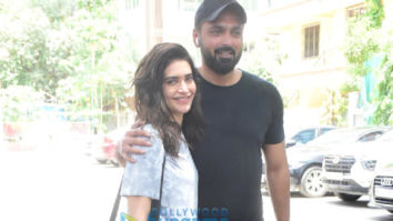 Photos: Karishma Tanna and her husband snapped in Bandra