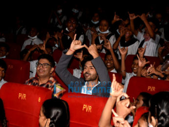 Photos: Kartik Aaryan and Bhushan Kumar host a special screening of Bhool Bhulaiyaa 2 for the kids of Cry Foundation