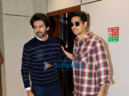 Photos: Kartik Aaryan and Sidharth Malhotra spotted in Andheri