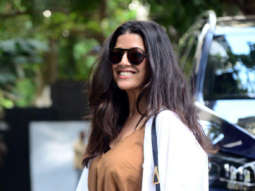 Photos: Nimrat Kaur spotted outside Maddock office in Santacruz