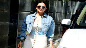Photos: Parineeti Chopra snapped at Pooja Films’ office in Juhu