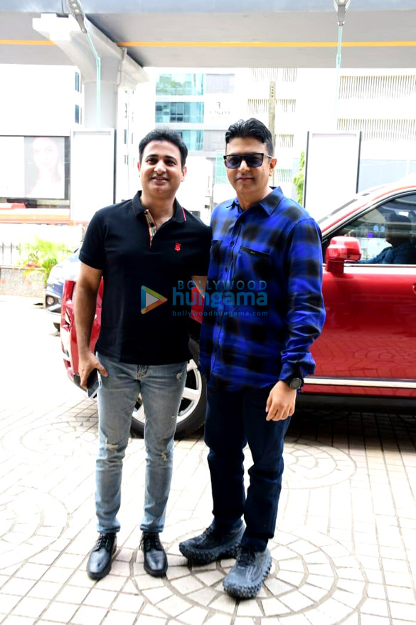 photos rajkummar rao sanya malhotra and team snapped at hit the first case trailer launch 6