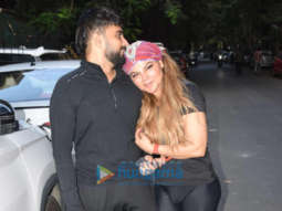 Photos: Rakhi Sawant snapped with Adil in Andheri