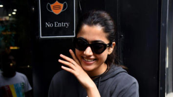Photos: Rashmika Mandanna snapped at Vikas Bahl’s office and at Tip & Toe in Juhu