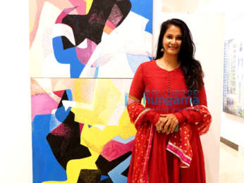 Photos: Roopkumar Rathod, Leslie Lewis, Rupali Suri among others snapped at the launch of Ram Pratihar's show at Jehangir Art Gallery