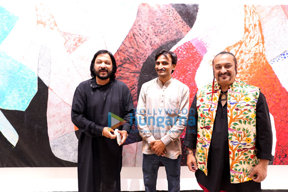 photos roopkumar rathod leslie lewis rupali suri among others snapped at the launch of ram pratihars show at jehangir art gallery 6